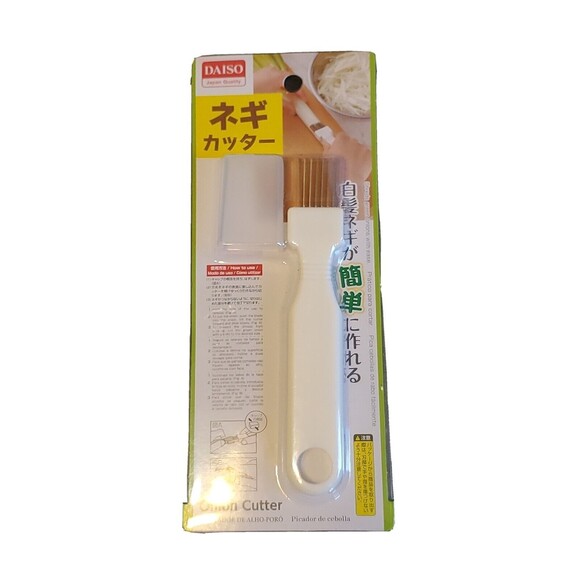 Daiso Onion Cutter Veggie Shedder Knkfe Stainless Steel Japan Quality Kitchen - Picture 1 of 9